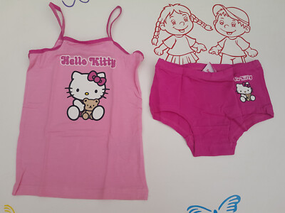 Unterwäsche Garnitur Hello Kitty oder TinkerBell Größe 98/104 110/116