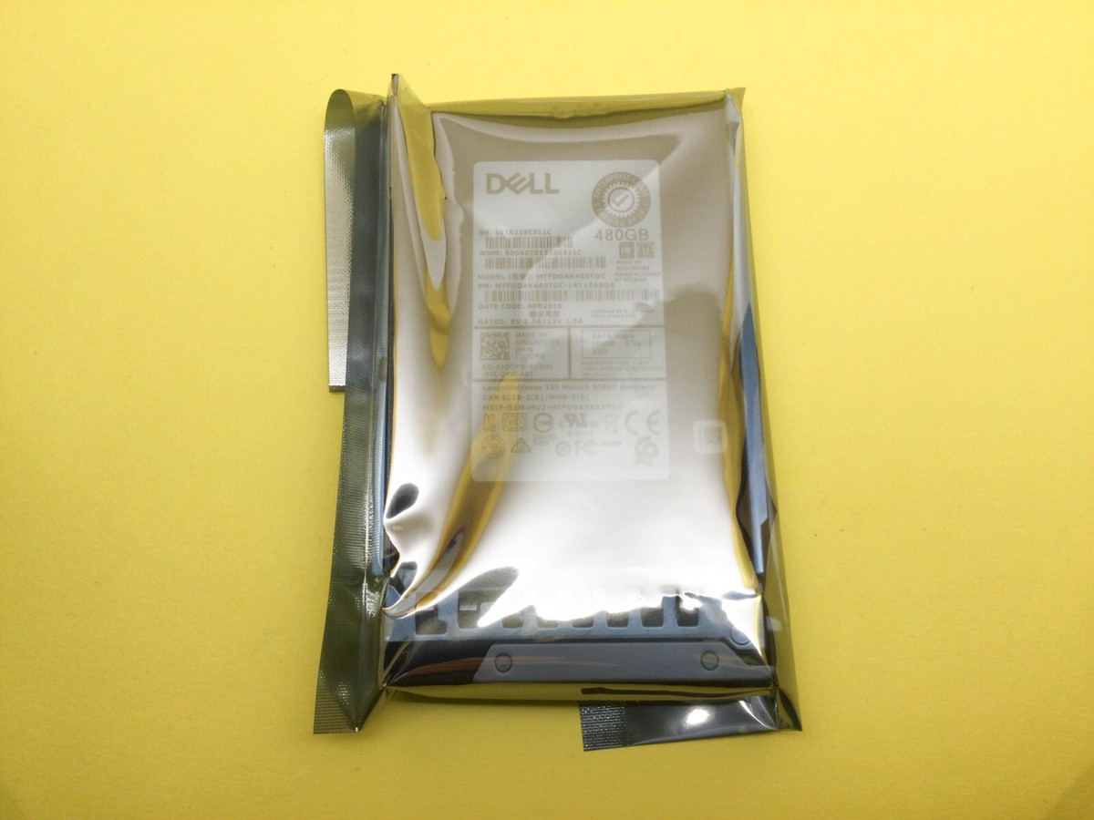 3DCP0 Dell 480GB SATA 6Gb/s Read Intensive 512e 2.5