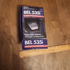 Bel Tronics 525i Black Super Wideband with Laser Integrated Radar/Laser Detector