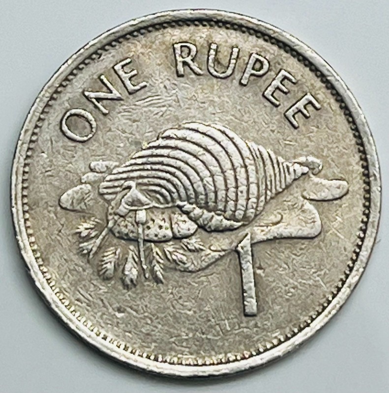 1992 Seychelles Rupee KM# 50.2 Circulated Condition