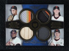 2013 Museum Collection Gold 12/25 Willie Mays Matt Cain Tim Lincecum HOF 0b0