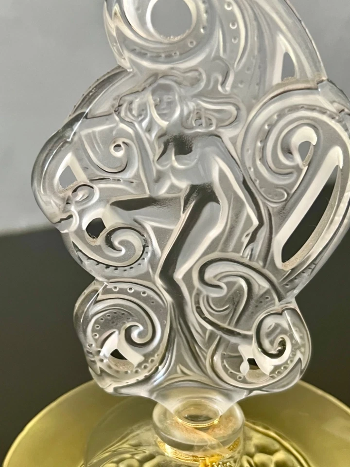 Lalique flacon parfum cristal collection "Songe" édition limitée 2005 - Photo 3/4