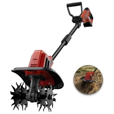 Cordless Tiller Cultivator with Milwaukee 18V Battery (Tool Only), Garden Rot...