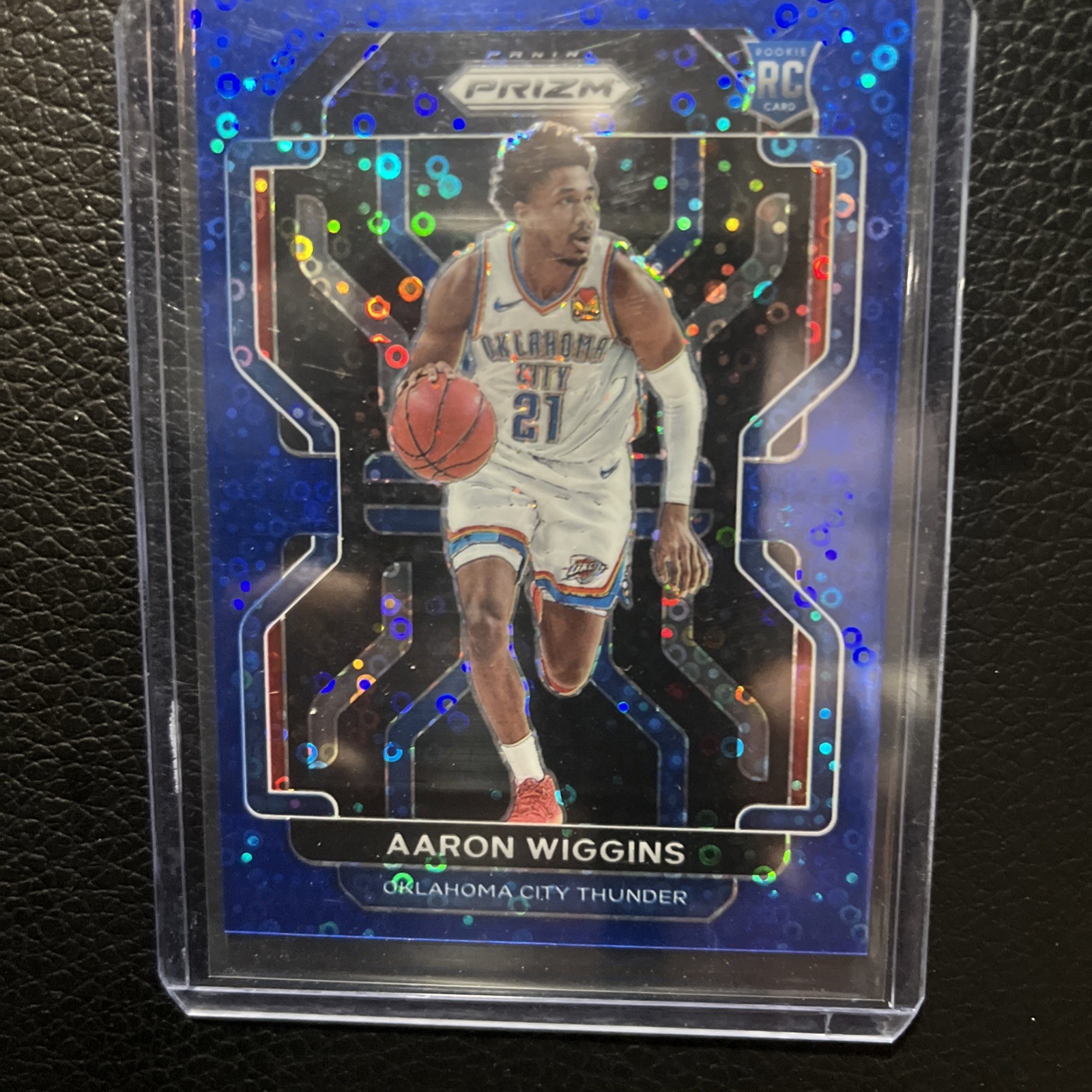 2021-22 Panini Prizm - Aaron Wiggins #286 Blue Fast Break Prizm /150 (RC)