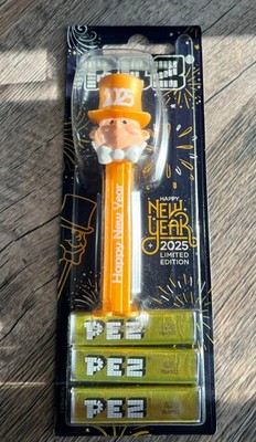 PEZ Spender Golden Groom 2025 Happy New Year Limited Edition Original Verpackt