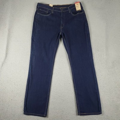 Levis 514 Jeans Mens Size 38x32 Blue Casual Straight Leg Denim Pants