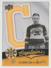 2023-24 UPPER DECK BRUINS CENTENNIAL CAPTAINS CLEAR CUT DIT CLAPPER #164