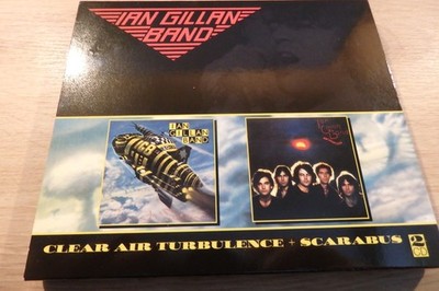 IAN GILLAN BAND - Clear Air Turbulence/Scarabus - 2 CD Edsel 2010 - 16 Tracks