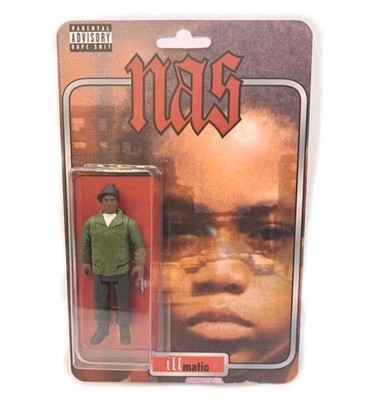 Nas iLLmatic Action Figure Sealed Signed By Artist SOLD OUT Limited To Only 50