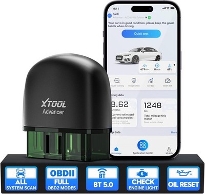 XTOOL AD20 Pro OBD2 Diagnosegerät Scanner Für Android/IOS All System Free Update