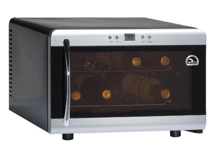 Igloo FRW823 8-Bottle Wine Cooler Compact Mini Wine Fridge Digital Display
Opens in a new window or
