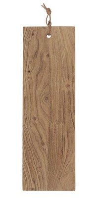 Tapasbrett Servierbrett Käsebrett Schneidebrett Holz 18x55cm Ib Laursen 17053-00