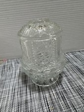 Indiana Glass Fairy Lamp 2 Piece Stars And Bars