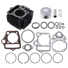 Engine Cylinder Head Kit for Lifan 125cc 1P54FMI with Base Gasket 54mm