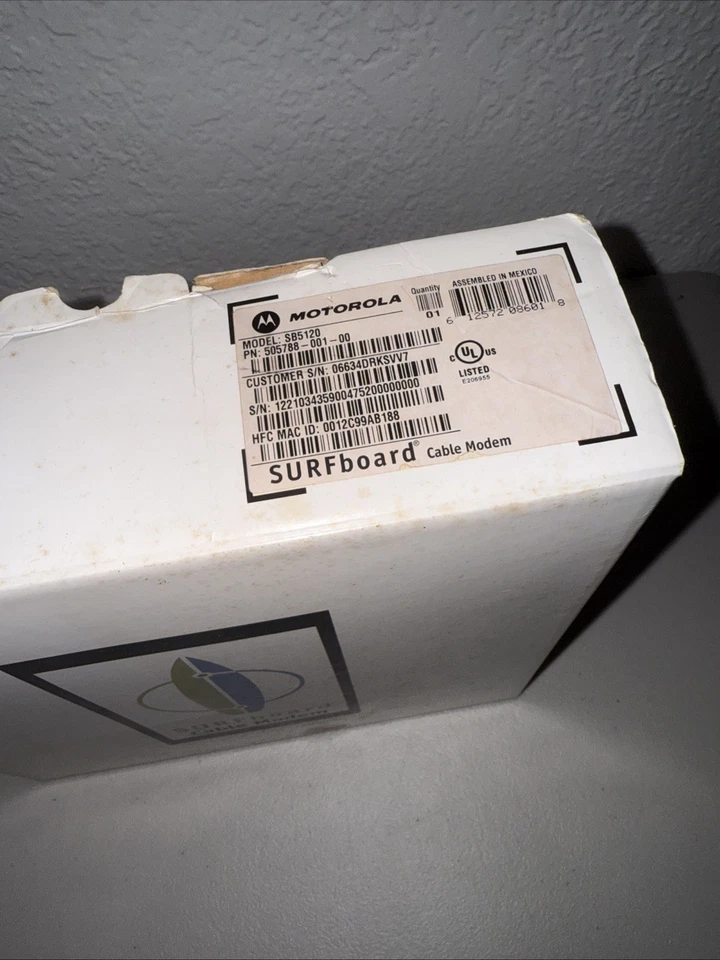Cable módem Motorola SB5120 SURFboard (505788-001-00) Foto 4 de 4
