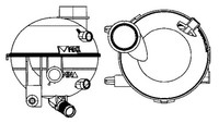 1X Mahle Crt 18 000S AusgleichsbehäLter KüHlmittel FüR CitroëN Peugeot