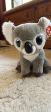 MWMT Adorable Ty Classic Beanie Baby -KOOKOO Koala Bear Big Sparkly Blue Eyes
