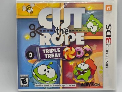 Cut the Rope: Triple Treat (Nintendo 3DS, 2014) Brand New Factory Sealed