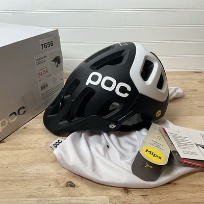 POC Tectal Race MIPS Uranium Black/Hydrogen White Matt Small OPENED BOX NWT