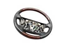 07-12 Lexus LS460 LS460L Steering Wheel Cruise Woodgrain Leather 4510050250 Oem