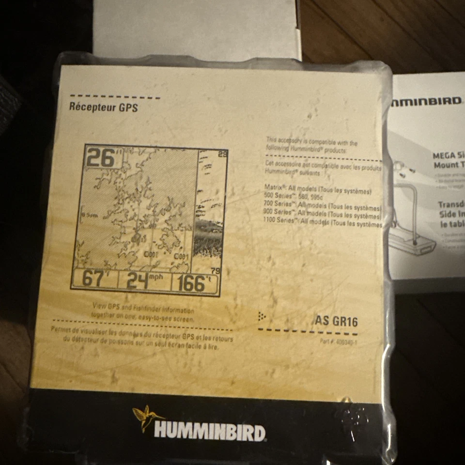 Humminbird 406340-1 AS GR16 GPS Receiver 16 Channel R2S3 - Image 2 of 4