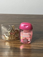Bath Body Works Disney Princess Aurora Crown Pocketbac Holder w Sanitizer NEW