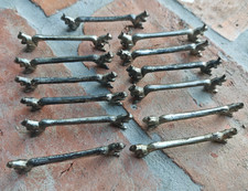 13x Messerb&auml;nkchen | Eichh&ouml;rnchen | Art Deco | 30er Jahre | VERSIBERT