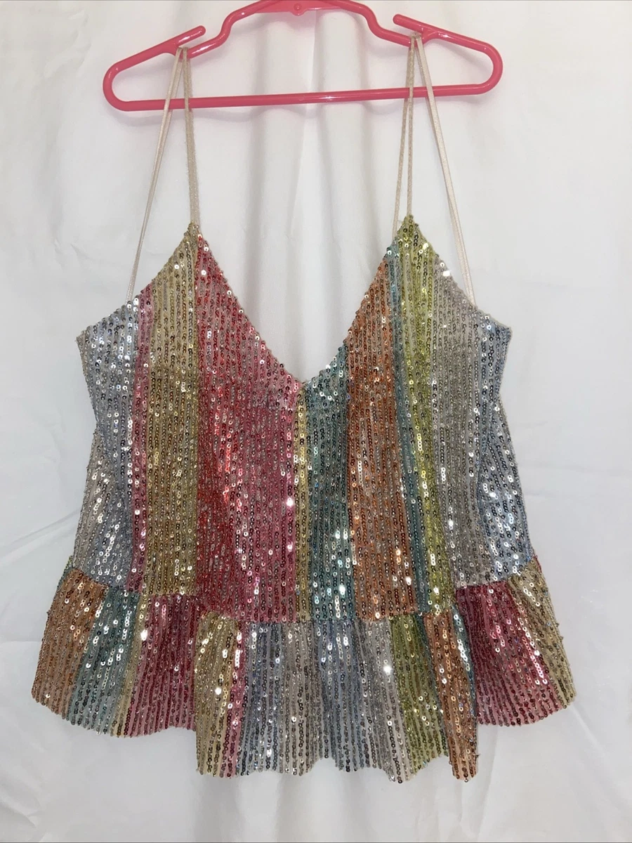 Sequin Camisoles Tops for Women for sale | eBay