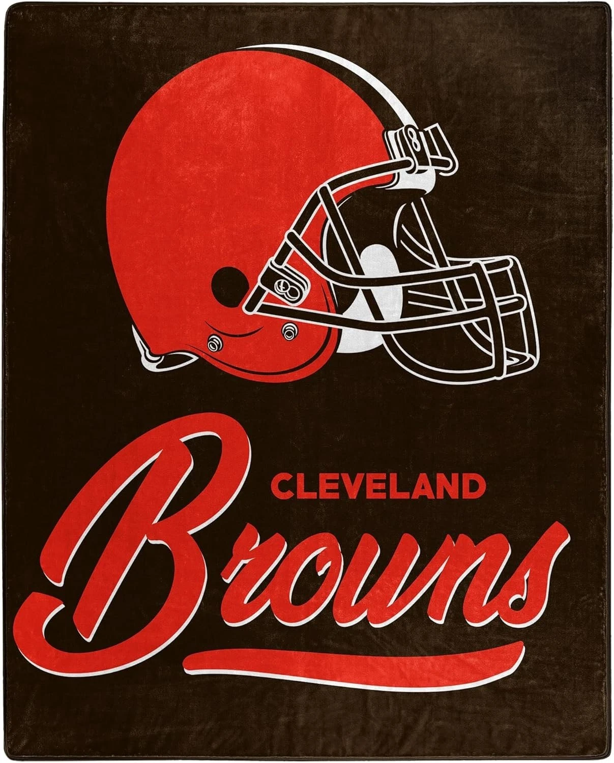 football Cleveland Browns Raschel Blanket