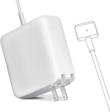 Mac Book Pro Charger 85W T-Tip Power Adapter, Replacement for Mac Book Air/Pro