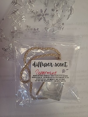 Diffuser Multiple Scents  Comes In A Decorative Holiday Bag.