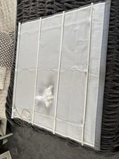 Laura Ashley Blinds Hand Made. Fabric. Grey Black Out Blinds x 4 In Total