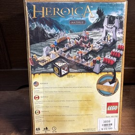 Lego Heroica Nathuz 3859 Buildable Game Brand New! Sealed! B56