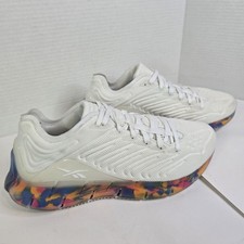 Reebok Zig Kinetica FW5288 B-grade Running White Blue Mens Shoes size 9