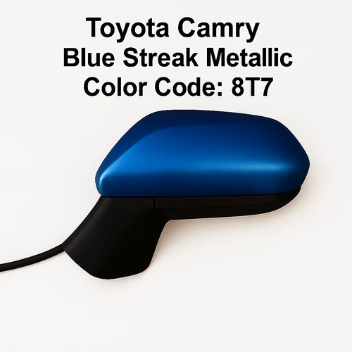 NEW BLUE STREAK Driver Side Power Mirror fits 2018-20 Toyota Camry L LE & SE