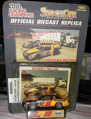 bobby hillin#8 midas Diecast Racing Champions (Custom made) - Photo 1/4