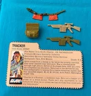 G.I. GI JOE gijoe SPIRIT WEAPONS + FILE CARD LOT gun backpack belt ++ FREE SHIP
