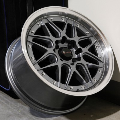 15x7 Gun Metal Wheels Vors VR7 4x100/4x114.3 35 (Set of 4)  73.1