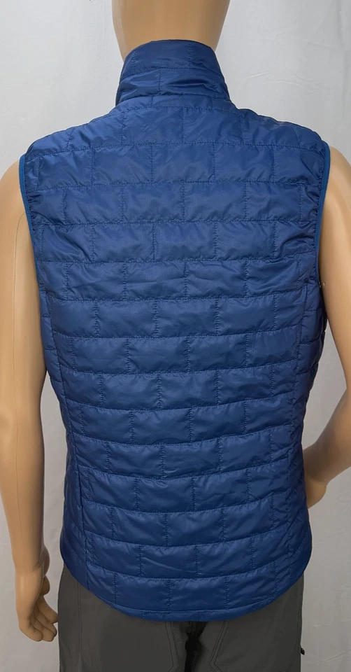 Patagonia Men's Nano Puff Insulated Vest NWT Size Medium color Blue Navy - Image 3 of 4