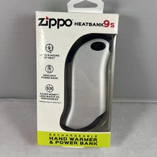New Zippo heatbank 9s plus Rechargeable Hand Warmer and Power Bank