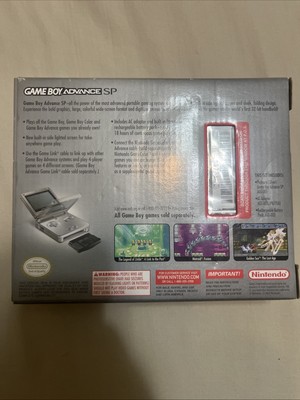 Nintendo Game Boy Advance SP Handheld System - Silver for sale