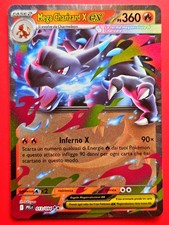 Carta Pokemon Mega Charizard X ex - Fiamme Spettrali 013/094 Italiano