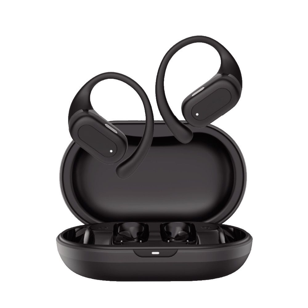 Auricolari Bluetooth AB40 Nero Suono HD - Cuffie Wireless con Ricarica Rapida