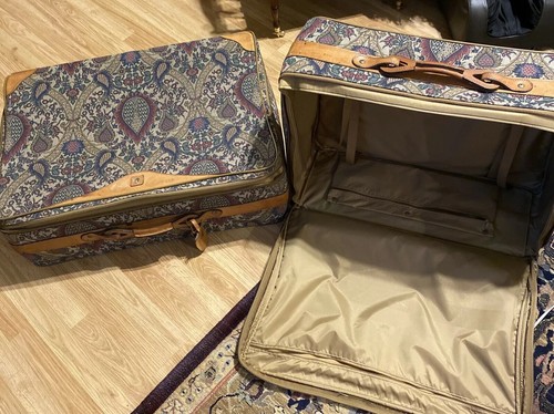 Leather Suitcases Luggage 29x21- 26x19 