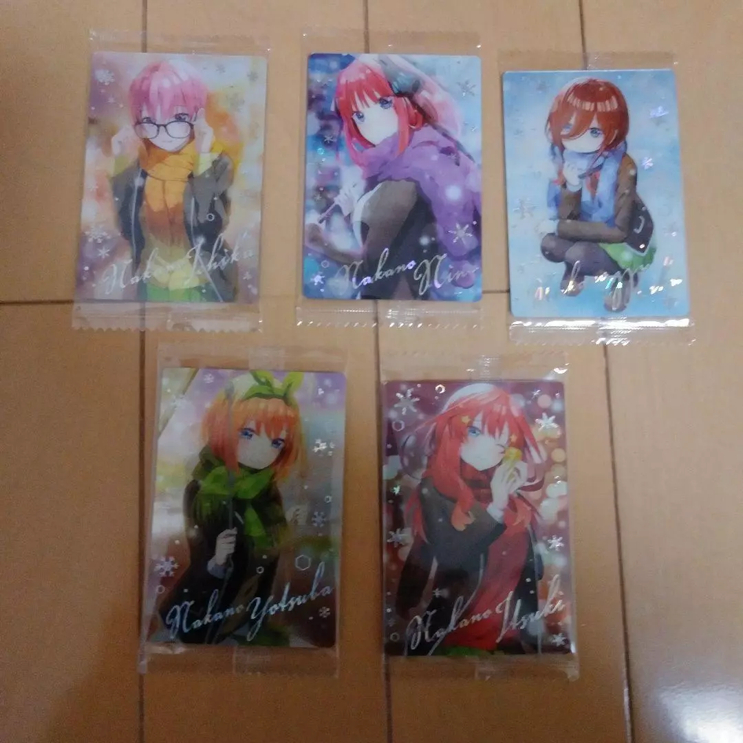 BANDAI The Quintessential Quintuplets Movie Vol. 2 Wafer Card Packs –  Lumius Inc