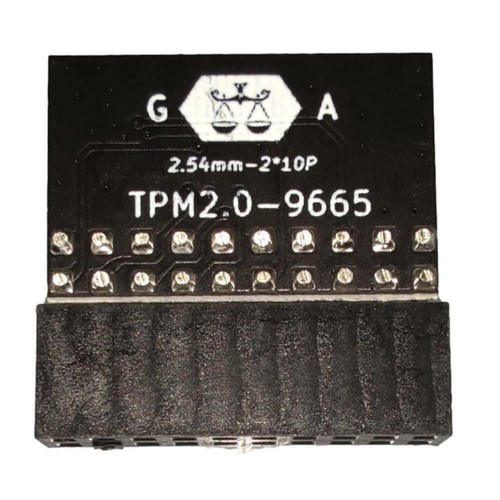 20-pin ASUS TPM-L R2.0/Gigabyte GC-TPM2.0 Compatible Platform incompa D3C8 - Afbeelding 4 van 10
