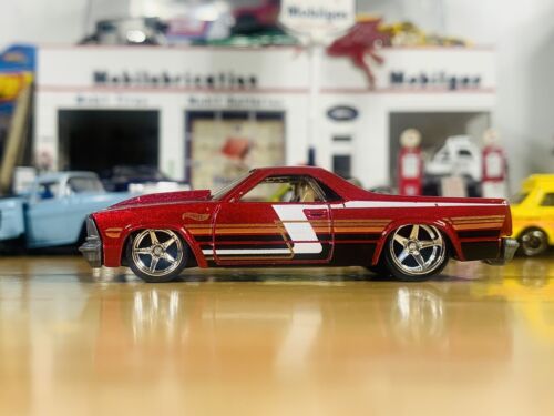 Hot Wheels '80 El Camino SS Red MetalFlake Custom Wheel Swap - Bild 4 von 16