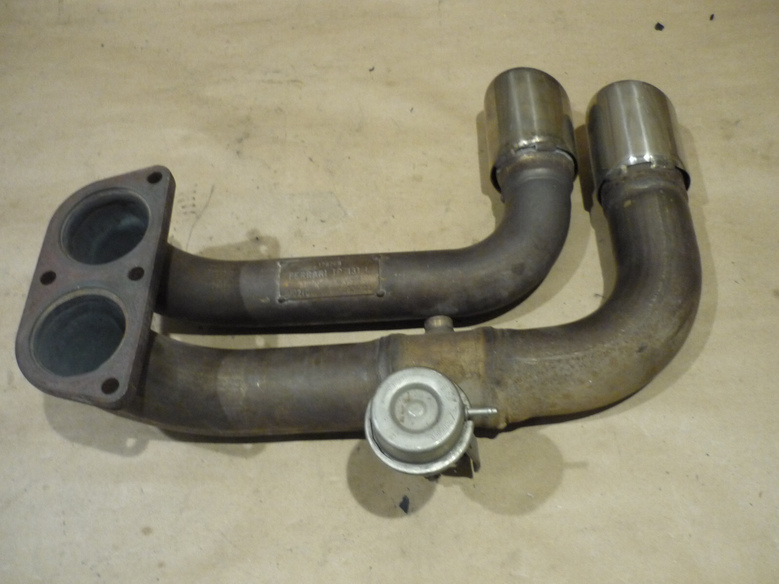 Ferrari 360 LH Exhaust Tail-Pipe (valve included) - P/N 178769