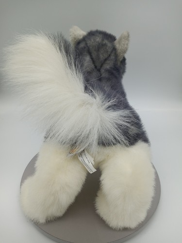 Bass Pro Shops Realistic Plush 14" Alaskan Husky Sled Dog Stuffed Animal 2018 - Picture 3 of 6