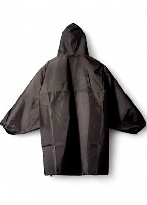 NEW Yeezy Gap Balenciaga T-Cut Pullover Rain Jacket Black Size M